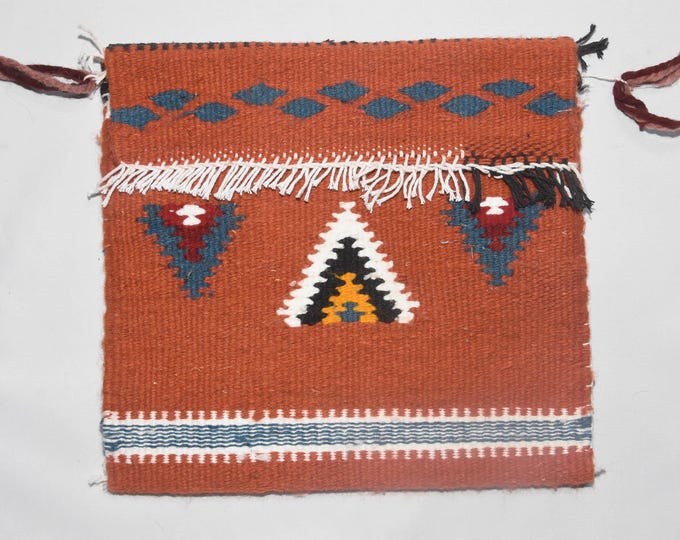 Berber Wool Kilim Bag - Handmade Moroccan Crossbody
