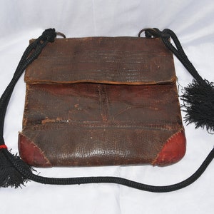 LEATHER BERBER BAGS Antique Morocco Bag