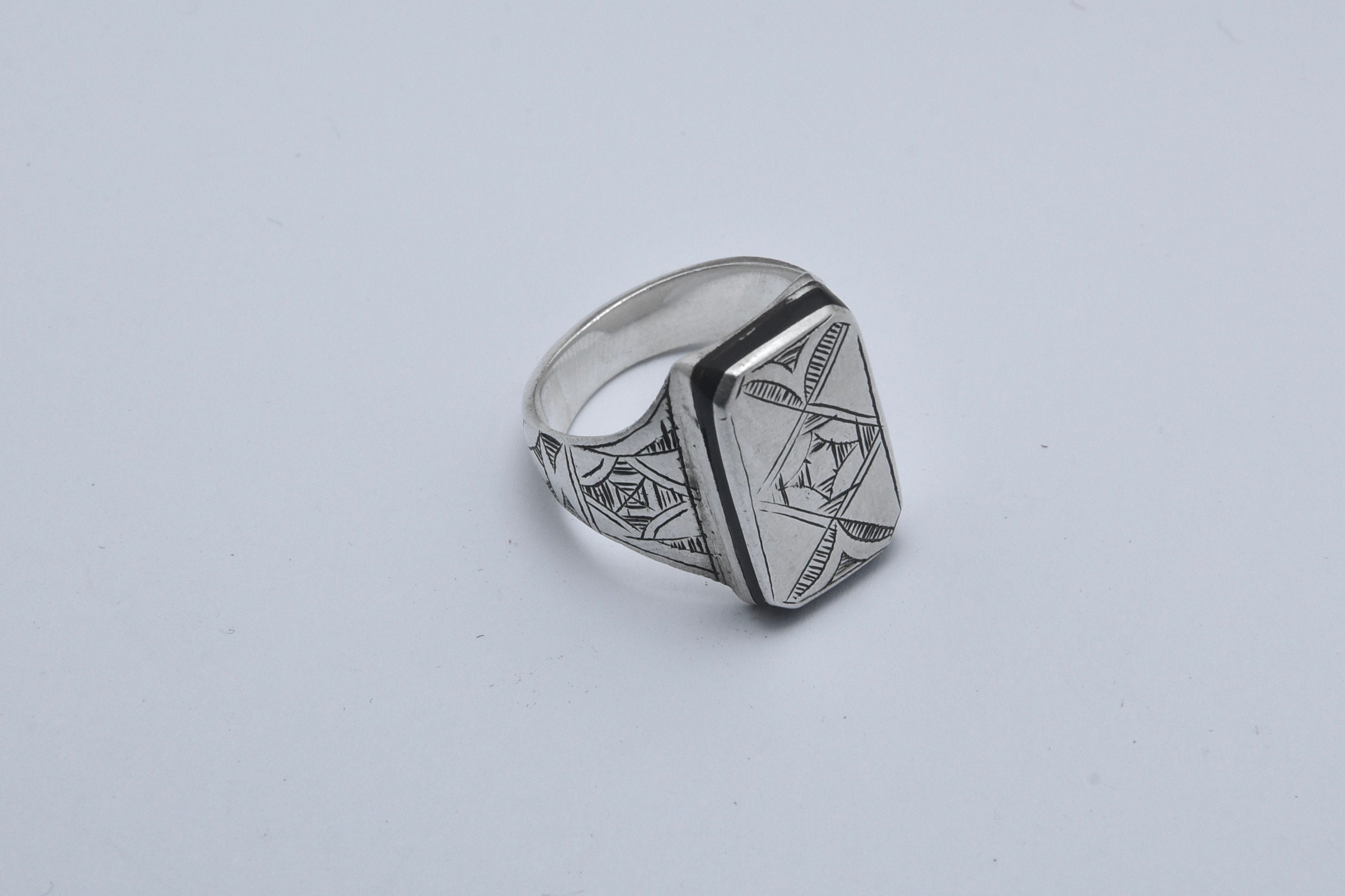 Tuareg Ring Silver Handmade