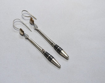Boucles d'oreilles TOUAREG en ARGENT