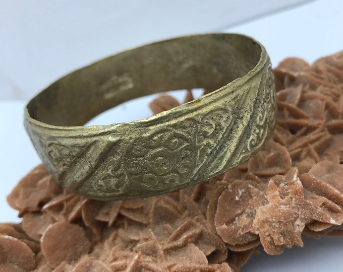 old ethnic berber bangle bracelet moroccan, vintage bangle