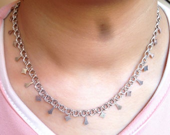 Handmade Sterling Silver Moroccan Tiznit Necklace