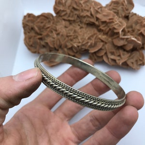 bracelet argent ancienne marocain berbère,vintage bracelet,ethnic bracelet,silver afric bracelet
