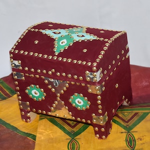 Berber Chest Moroccan Tuareg Jewelry Box