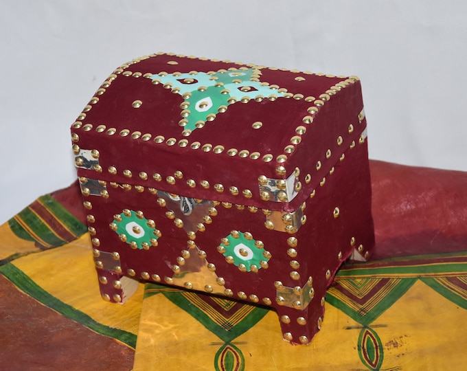 Berber Chest Moroccan Tuareg Jewelry Box