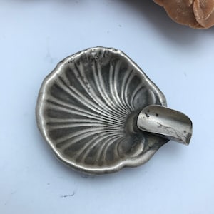 Cigarette ashtray antique silver stamped ,cigarette ashtray,cigar ashtray