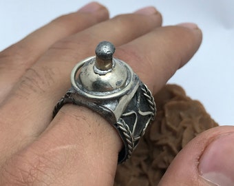 ancienne bague AIT ATTA berber morocan tribu handmade valle draa old ring ethnic