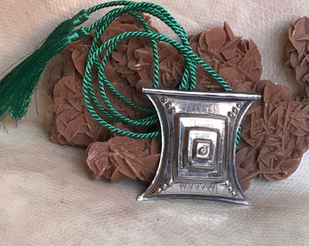Maroc – Amulette – Hirz – Talisman Touareg en argent – mali