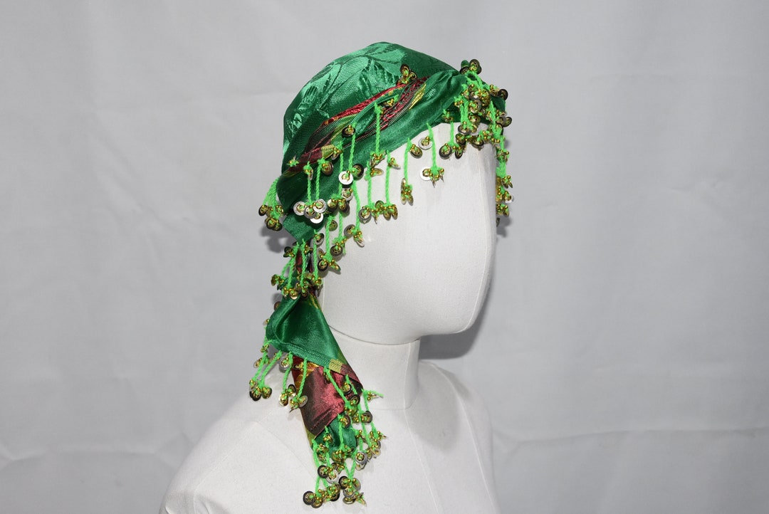 Foulard Berbère Foulard Parure Berbère Amazigh Coiffe Berbère