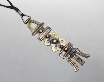 Tuareg Tribal Amulet and Veil Weight , Tuareg Old Jewelery