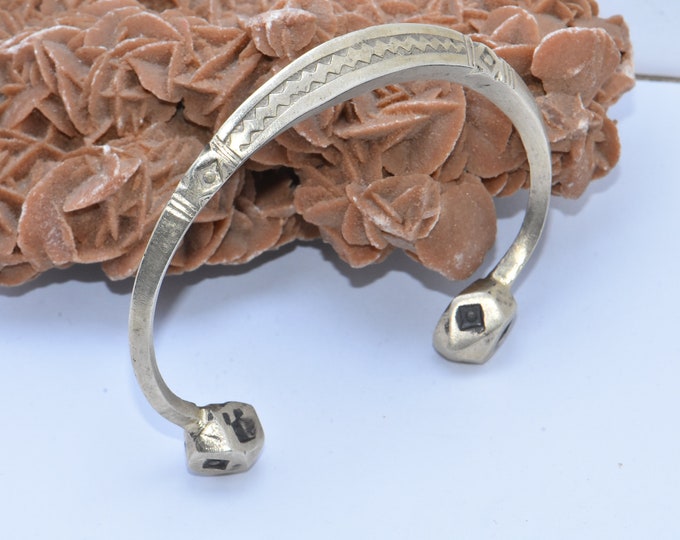 Tuareg Bangle Metal Bangle Hard , Tuareg Bracelet , Cuff Tuareg Hard