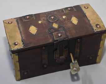 Tuareg box ebony, Tuareg chest , Touareg coffre bijoux Silver Box, Western Sahara, probably Mauritania, 19th-early 20th century