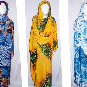 Melhfa Tuareg Sahraoui Malhfa , Tuareg Melhfa Dress , Sahraoui Woman