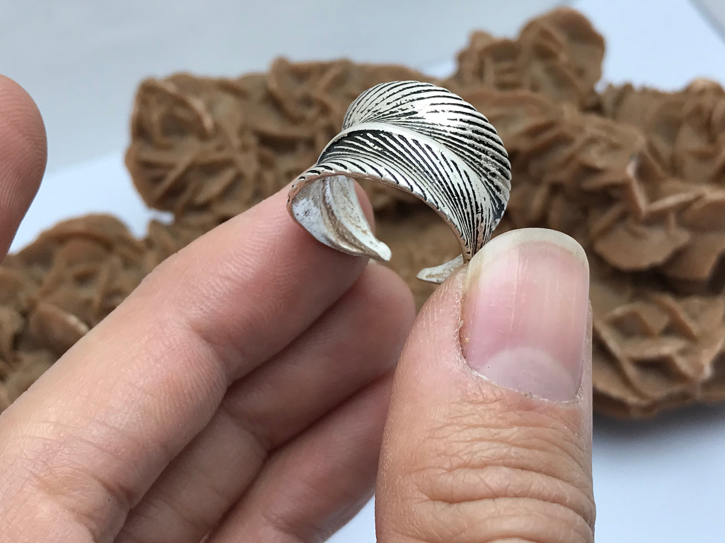 Bague Berber Silver Handmade Silver 999 Tiznit 