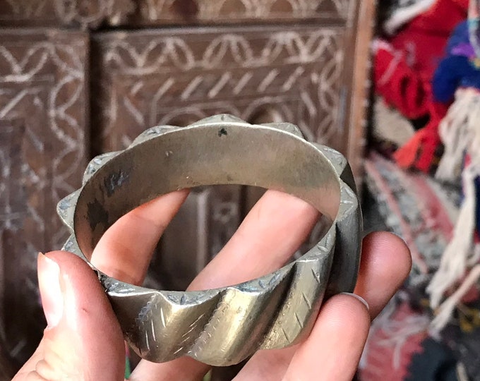 Ethnique bracelet marocain (VALLÉE DE DRAA) ,bracelet solide berbère