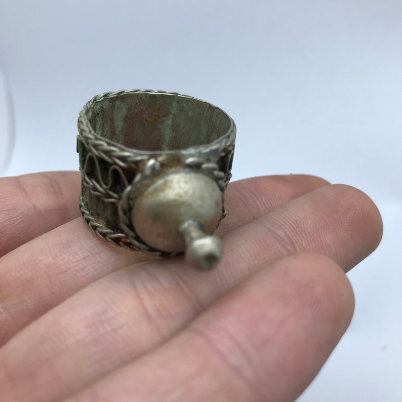 Old tribal berb\u00e8re ring,ait khabach ring desert morocco ANIF solide ring