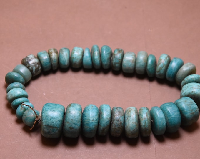 old amazonite For Make Berber Necklace , Vintage Amazonite 1920s