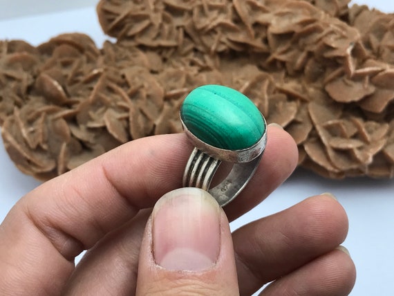 Cyanite grande bague, bague de Tube, bague en argent Sterling 925 massif, bague Boho, bijoux Bohème, Gypsy Ring, déclaration anneaux
