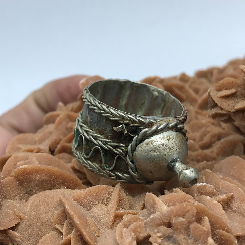 Old tribal berb\u00e8re ring,ait khabach ring desert morocco ANIF solide ring