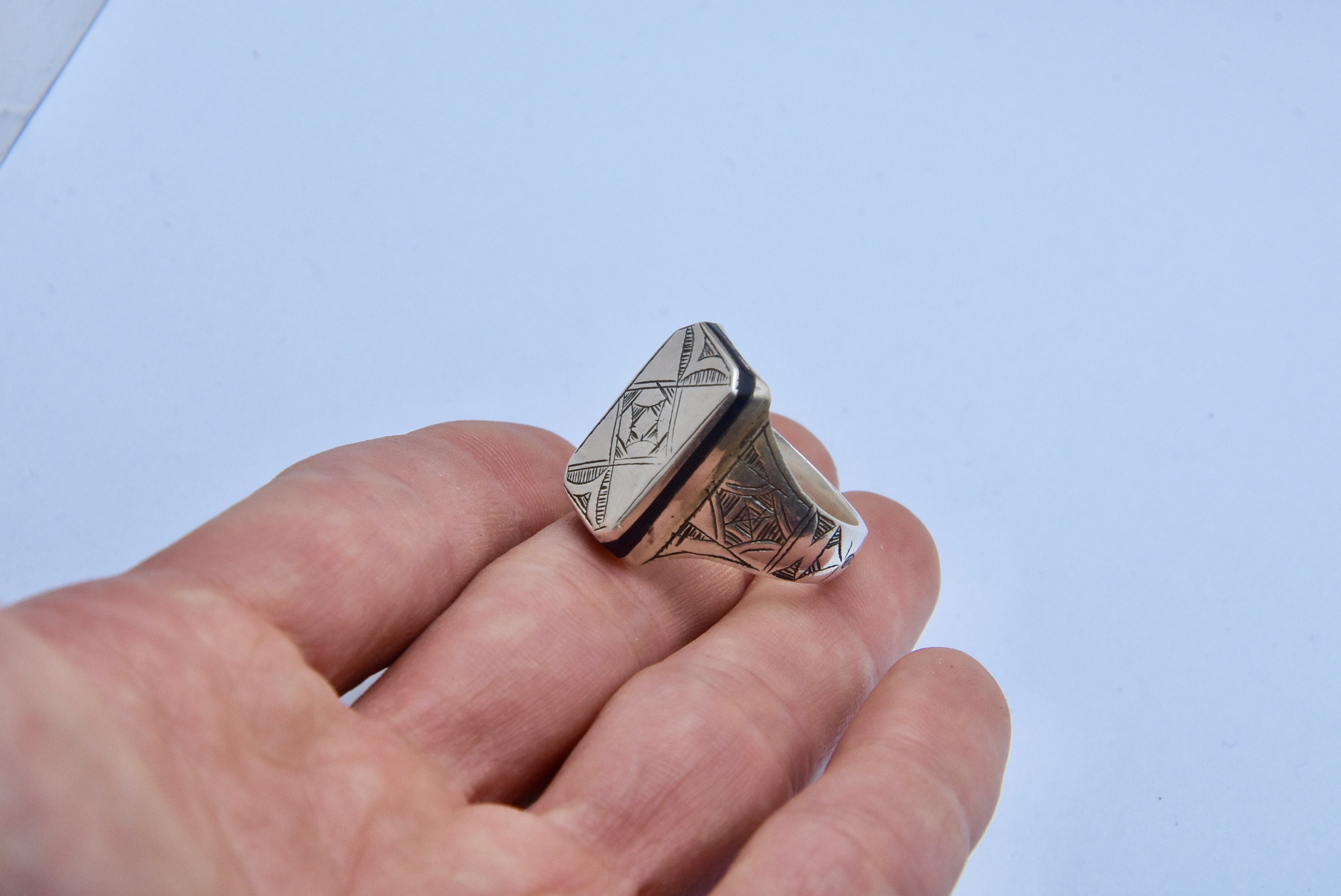 Tuareg Ring Silver Handmade