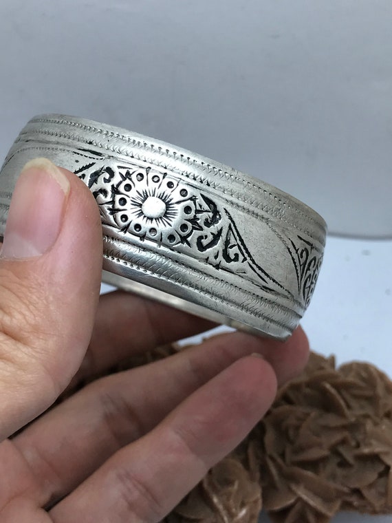 Bijoux berbère , ancien argent bracelet Souss Mas… - image 4