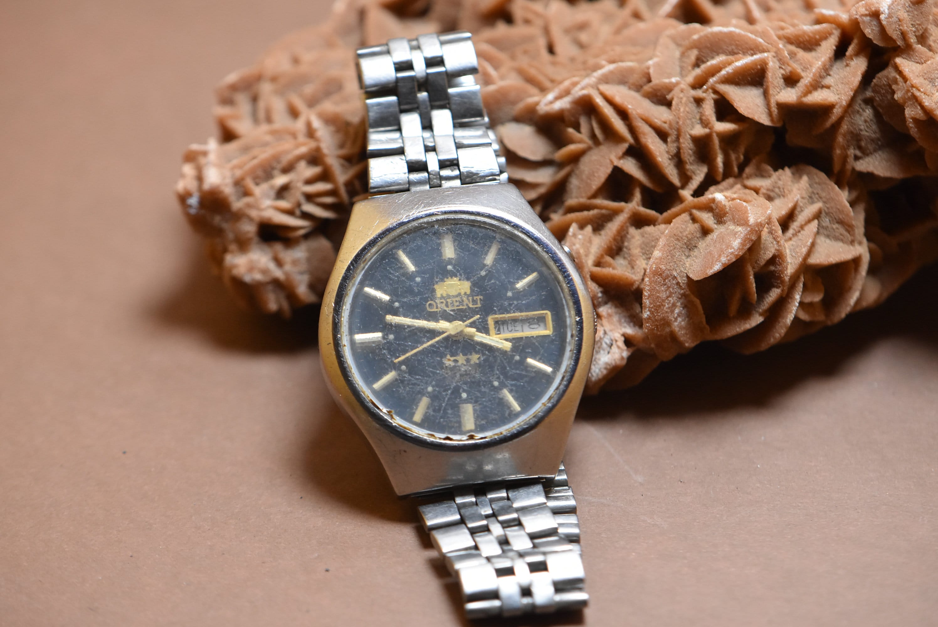 1980s ORIENT 21 Jewels Automatic Watch, Vintage Mechanical