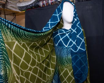 Traditional Amazigh Melhfa - Ethnic Sahrawi Gown - Unique Handcrafted Desert Robe