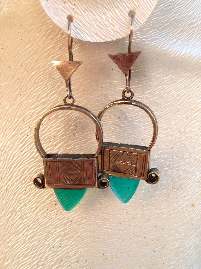 Touareg boucles d/'oreille.berbere du sahara boho.arfican.b\u00e9douine.nomade