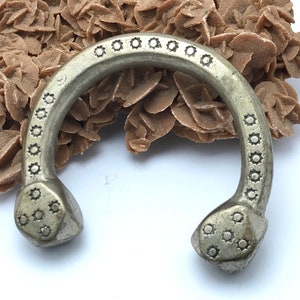 Khal khal silver and brass bracelet touareg Amazigh solide argent Touka tribale berbère Afrique Algérie Maroc ethno etno nomades