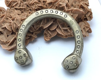 Khal khal silver and brass bracelet touareg Amazigh solide argent Touka tribale berbère Afrique Algérie Maroc ethno etno nomades