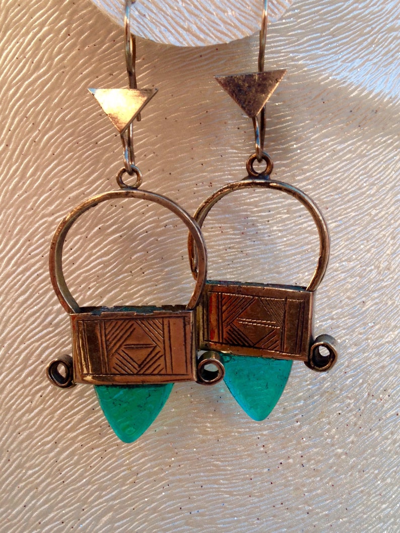 Touareg boucles d/'oreille.berbere du sahara boho.arfican.b\u00e9douine.nomade