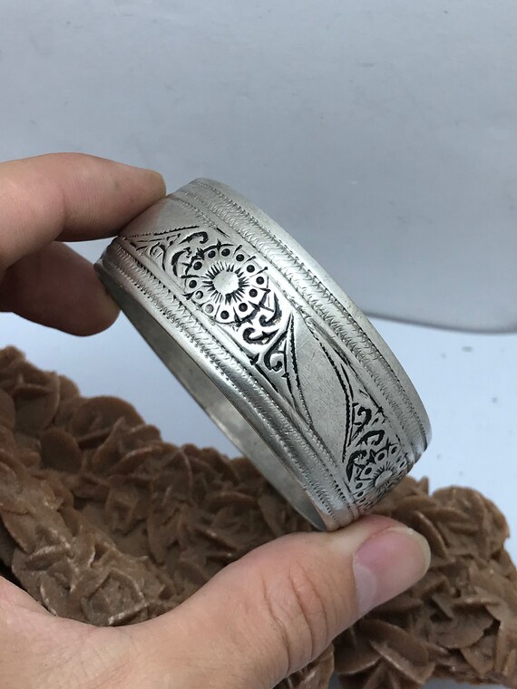Bijoux berbère , ancien argent bracelet Souss Mas… - image 5