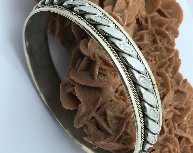 bracelet argent ancienne marocain berbère,vintage bracelet,ethnic bracelet,silver afric bracelet