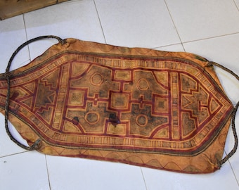 Large Tuareg Camel Leather Bag – mauritanie