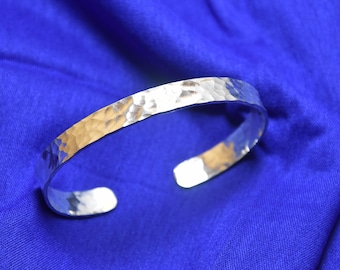 Bracelet Tuareg Argent - Hammered Cuff Silver