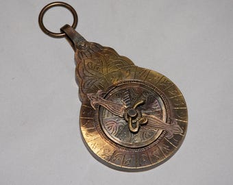 old Astrolabe ,Antique Extremly Rare Bedouin Arabian Persian , antique Astrolabe morocco