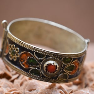 BRACELET Nbala vintage silver Anti-Atlas , old ethnic berber bracelet