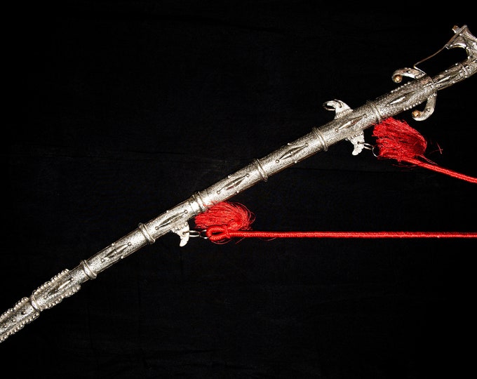 moroccan berber sword vintage handmade , vintage sword , african sword