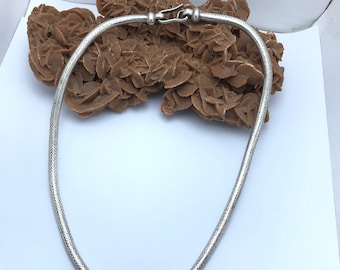 Necklace in silver 925  (Known as a serpent) - India - second half of the 20th century