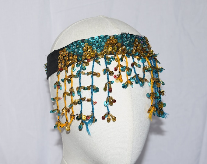 Berber Headband Handmade Moroccan Headdress , Amazigh Headdress