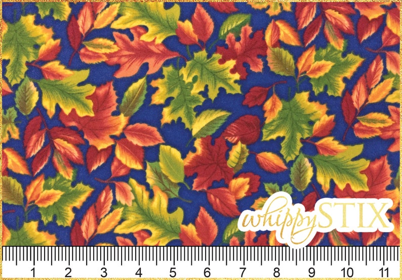 Leaf Flannel Fabric by the Yard Autumn Reflections Timeless - Etsy