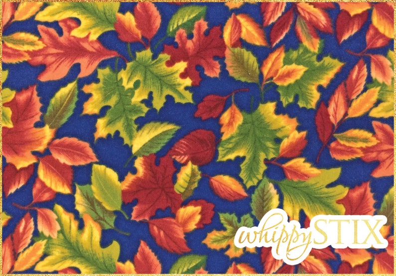 fall leaves flannel sheets