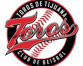 Toros De Tijuana Baseball 5.5"x5"