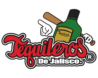 Tequileros de Jalisco Baseball 8.5"x5" Car Decal/Sticker