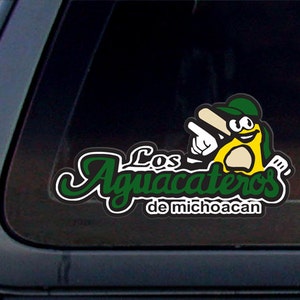 Los Aguacateros De Michoacán,9X4.25,Calcomanía,Sticker,Car window decal, pegatina de coche.        *Envío gratuito*