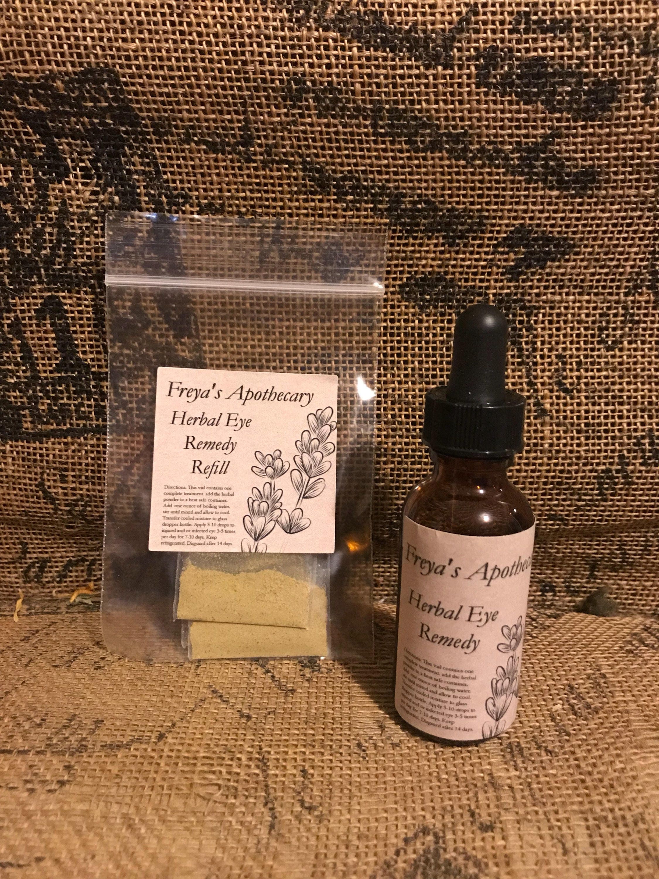 Herbal Eye Wash Remedy Deluxe Kit Etsy