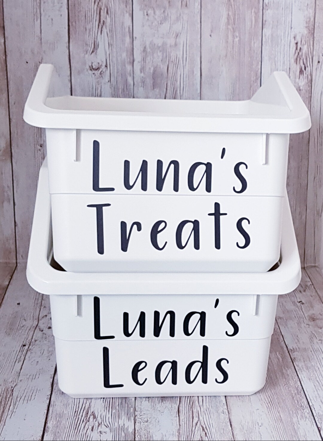 Storage Box Labels Decal Vinyl Bundle Personalised Labels Etsy