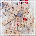 Scrabble Christmas Decorations - Personalised Tag - Gifting