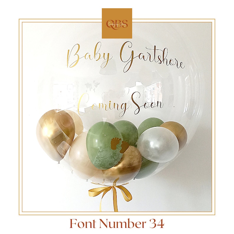 Balloon Stickers Custom Decal Vinyl Personalised Labels Etsy