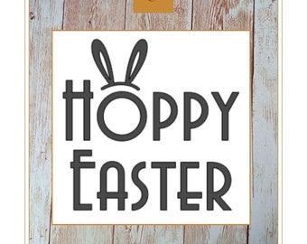 Easter Decal Labels, Happy Easter, Balloon Stickers, Frame Decal Stickers, Personalised Balloon Decals, Vinyl Labels